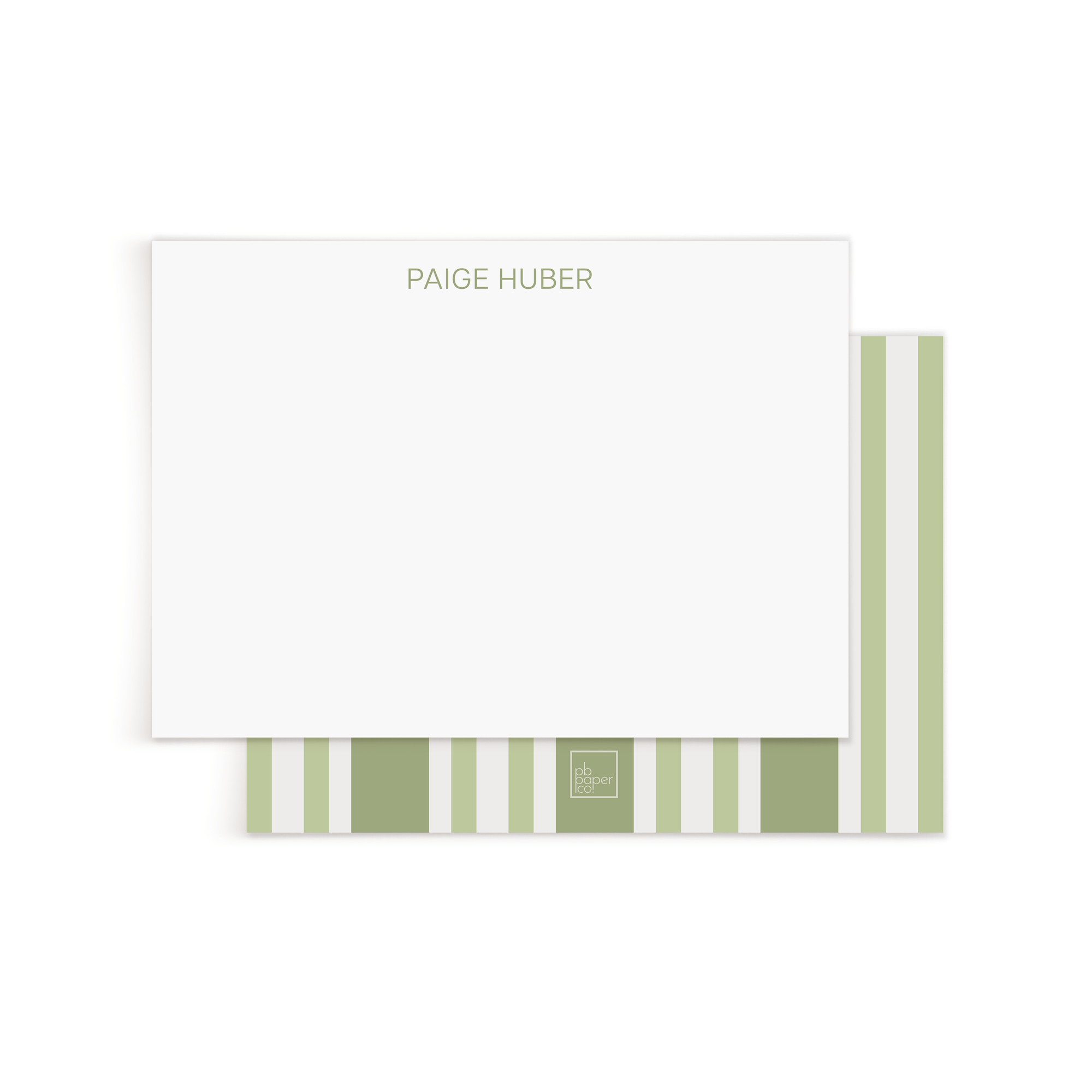 Summertime Stripe Stationery