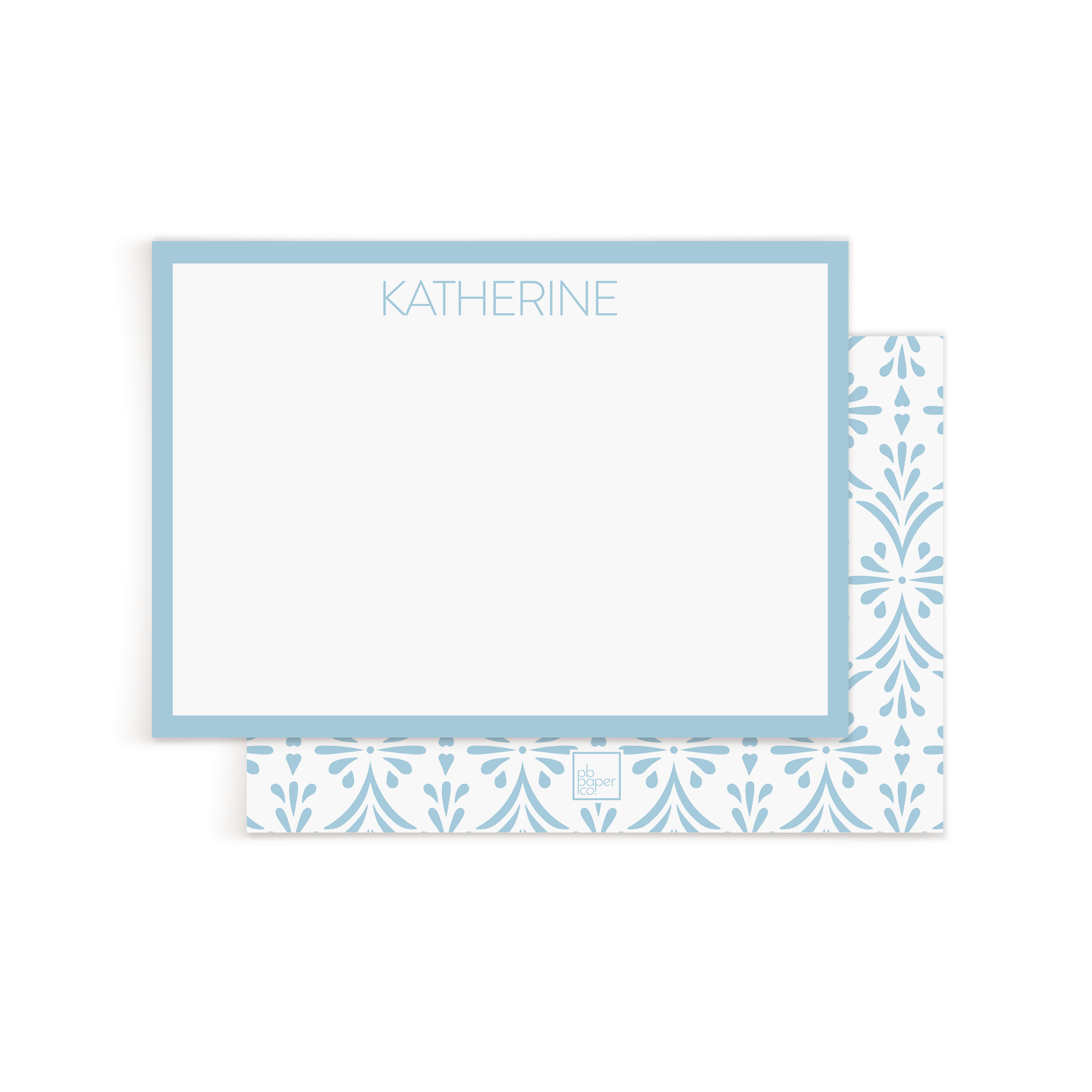 Mirrored Pattern Stationery