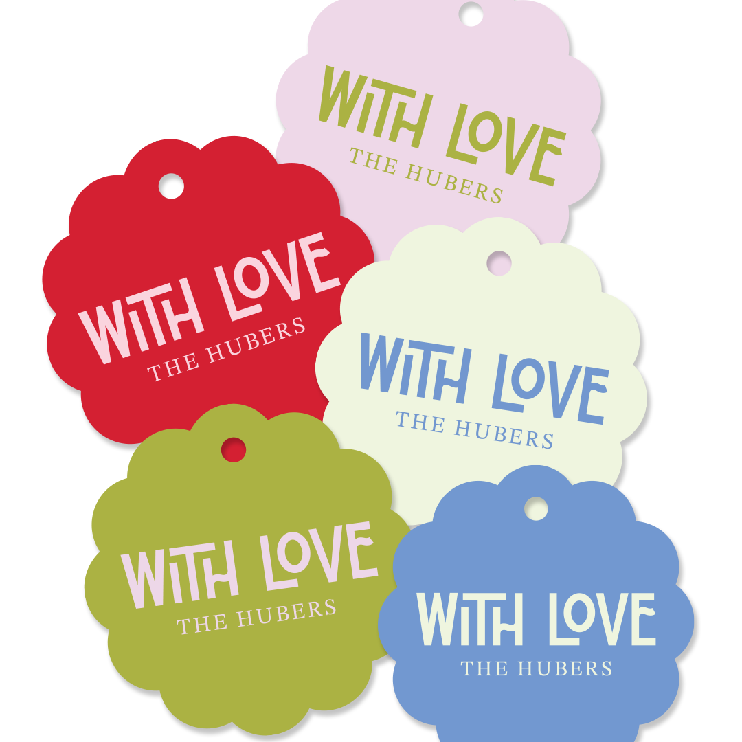 Scallop Gift Tags