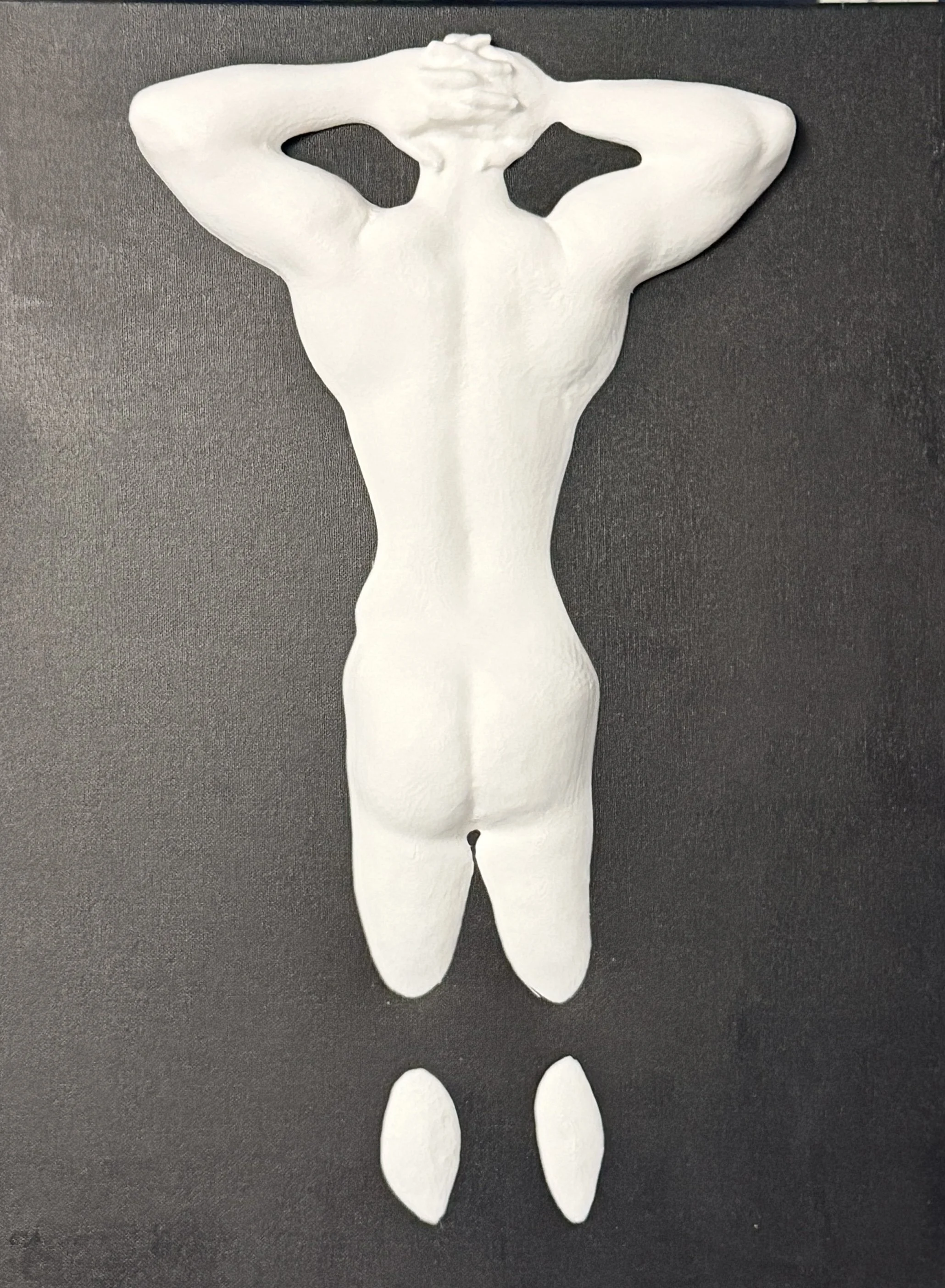 "Morning Stretch" (measures H24"xW18")