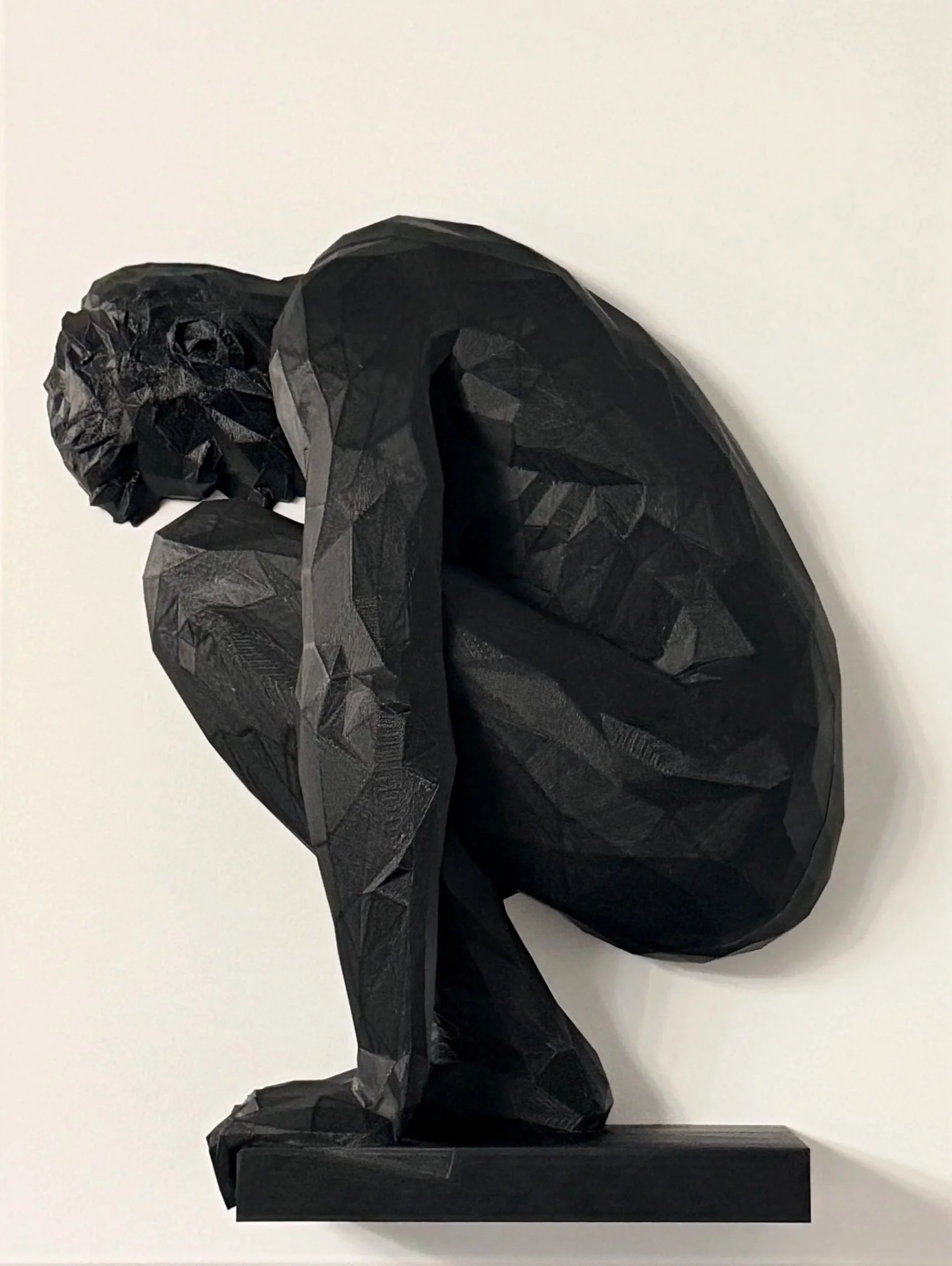 "Self Reflection" - Re-imagined 3D print created from photographer "Lebeaufoto" Barcelona @lebeaufoto (measures H24"xW18")