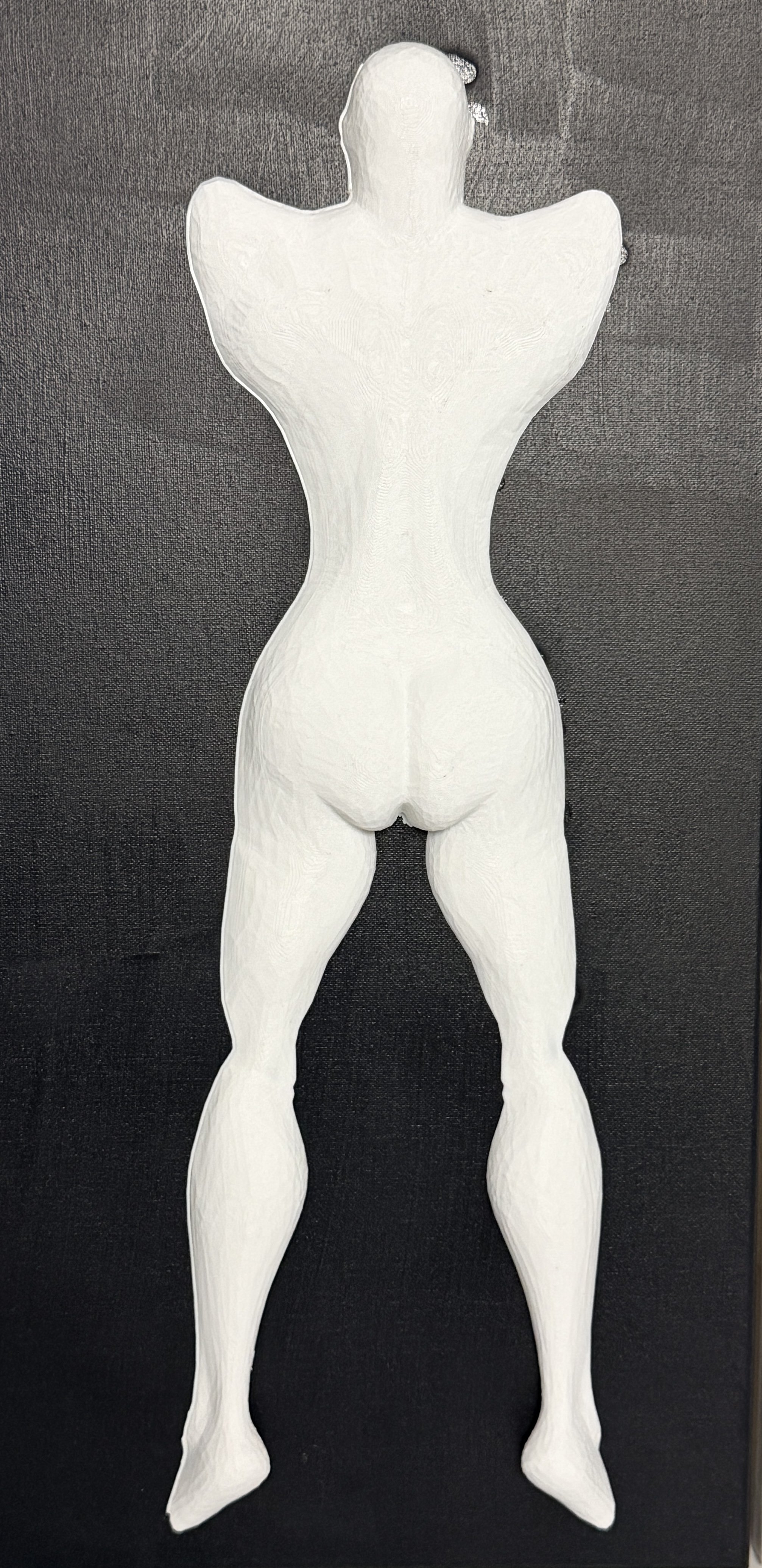 "Backside" (measures H24"xW12")