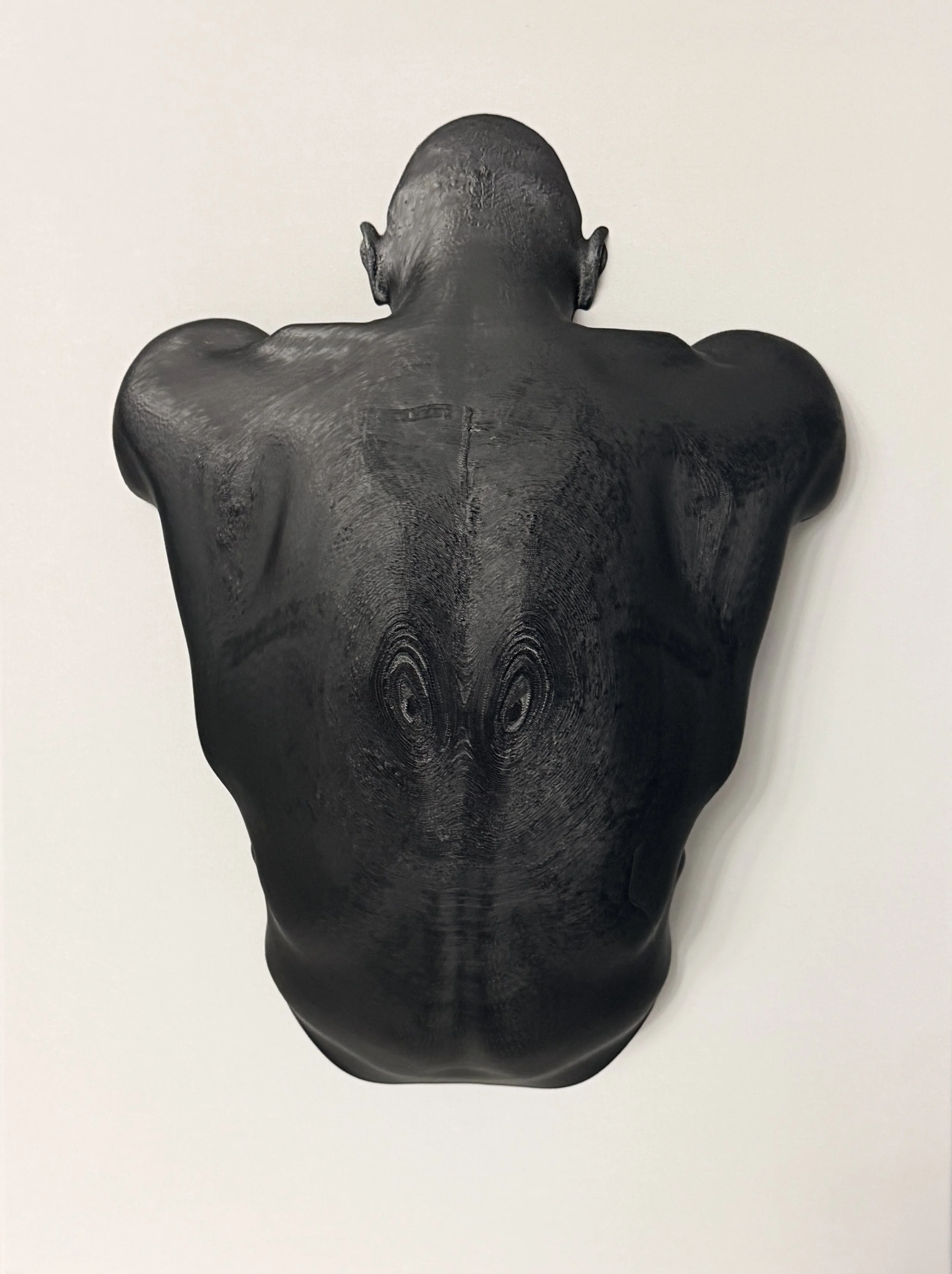 "Lost in Thought" - Re-imagined 3D print created from photographer "Lebeaufoto" Barcelona @lebeaufoto (measures H24"xW18")