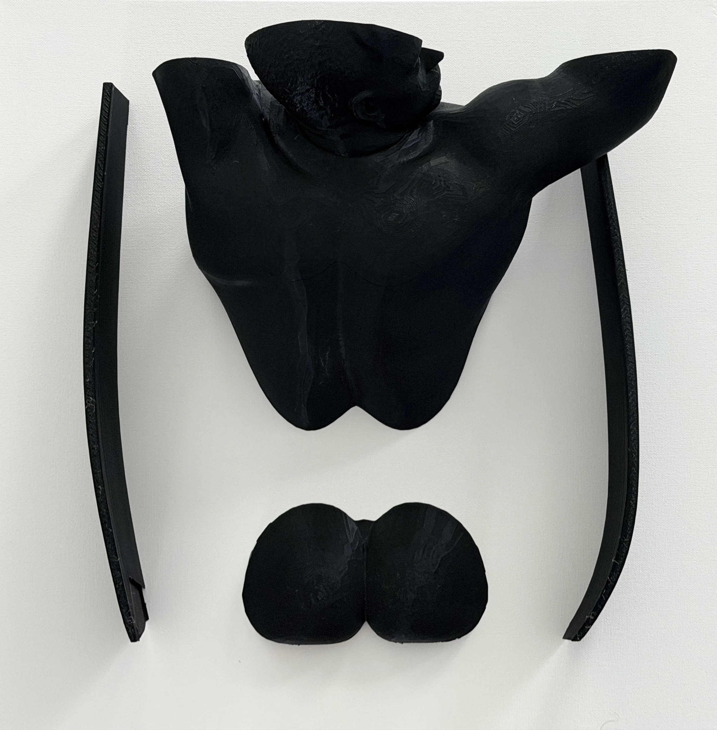 “Bottom’s Up Bath” 
(measures H24" x W24)
