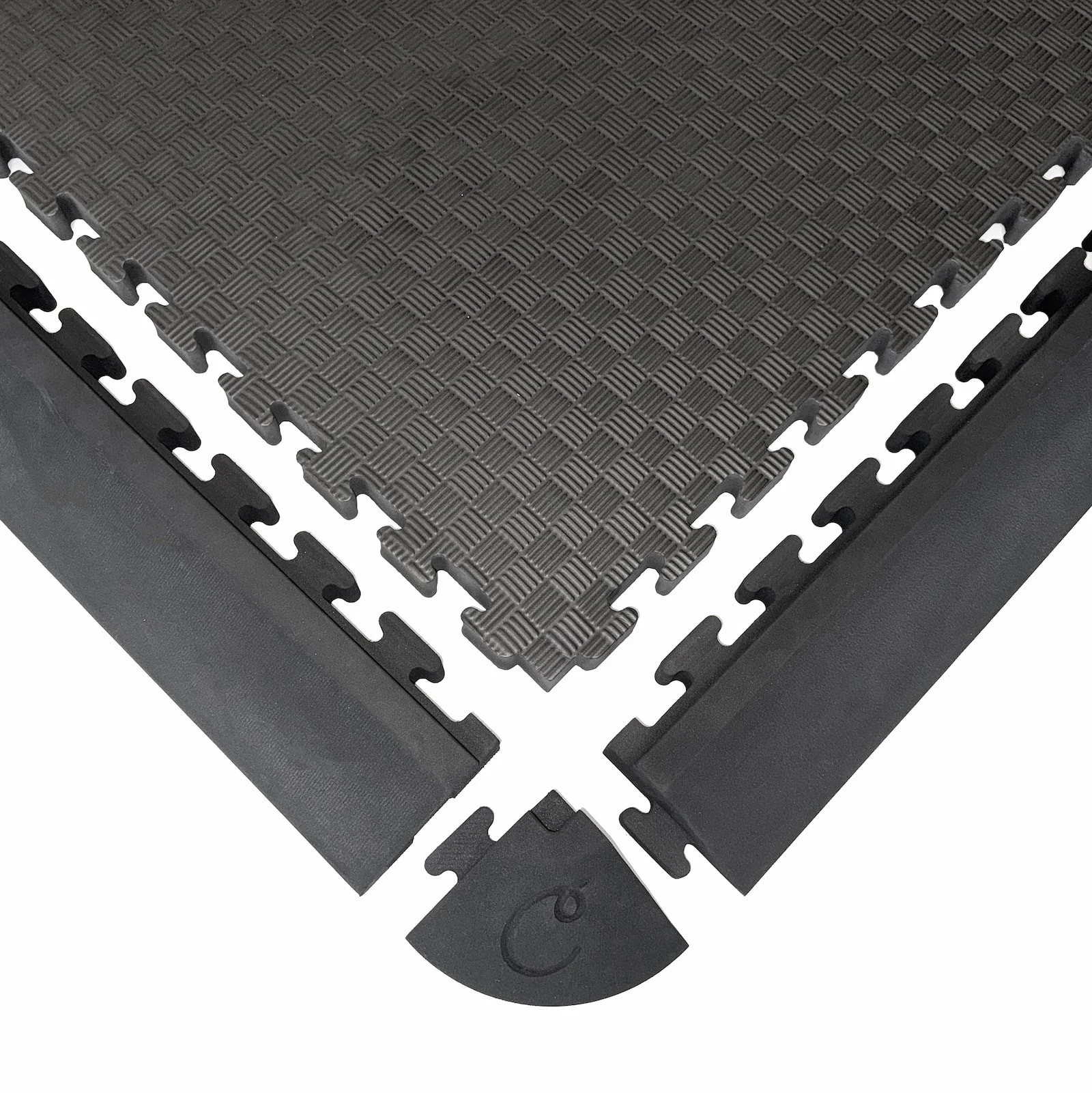 Carl's Place Golf Simulator Floor Edges