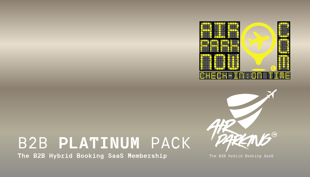 B2B airport parking PLATINUM PACK