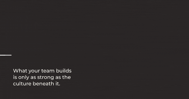 Culture as a competitive advantage, not just a feel-good bonus.