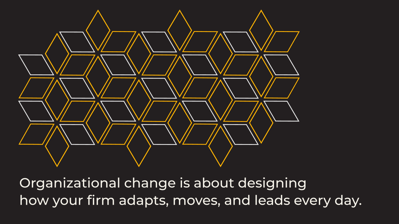 Leading change isn’t about a single moment.