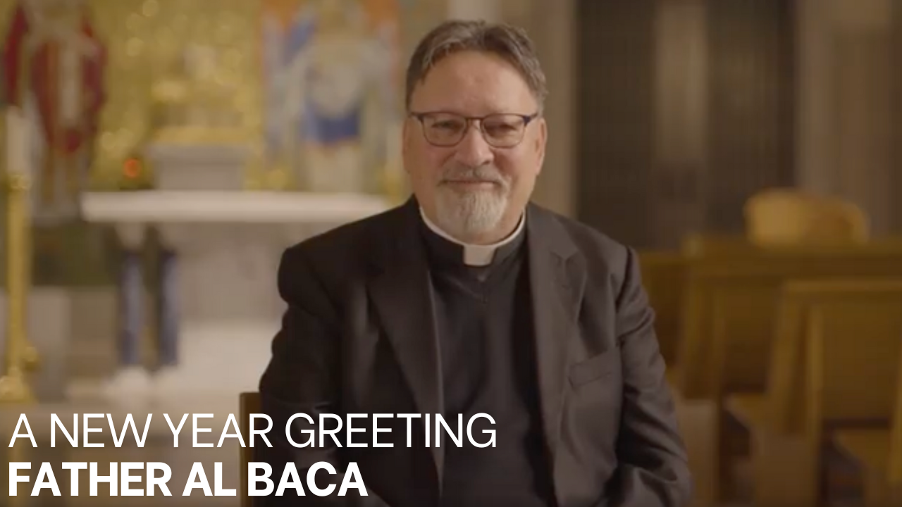 New Year Greeting from Father Al Baca