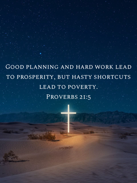 Daily Reflections with Ana — Proverbs 21:5