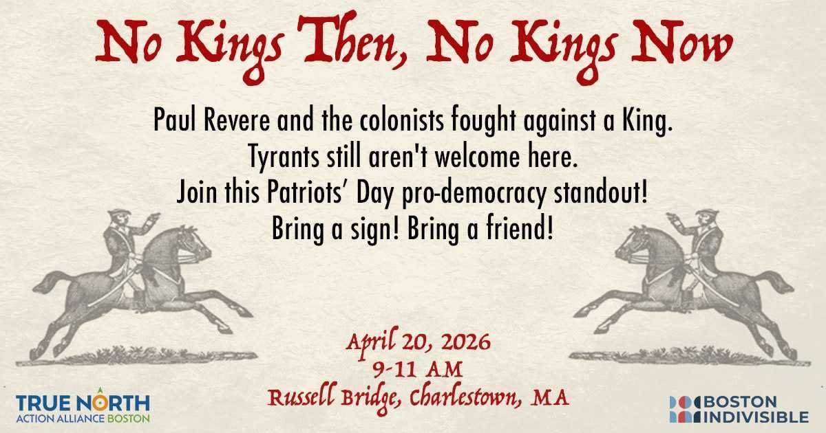2nd Annual No Kings Then, No Kings Now Bridge Visibility