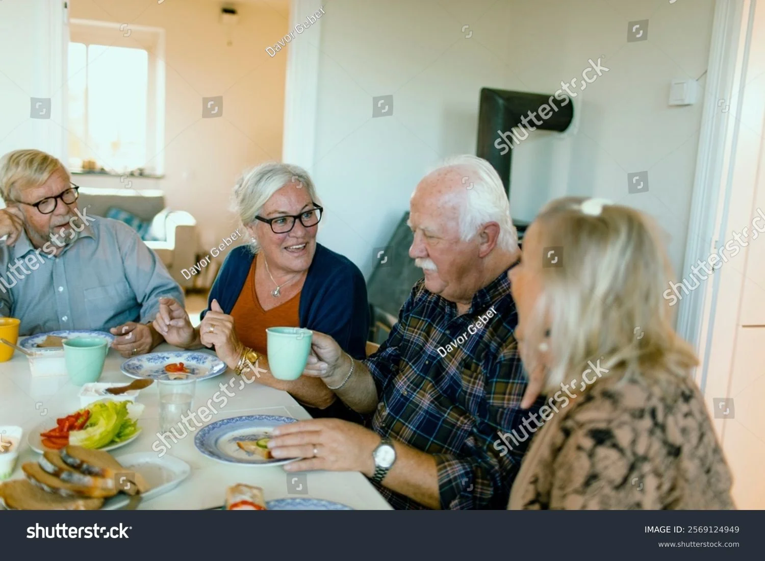 people around a table