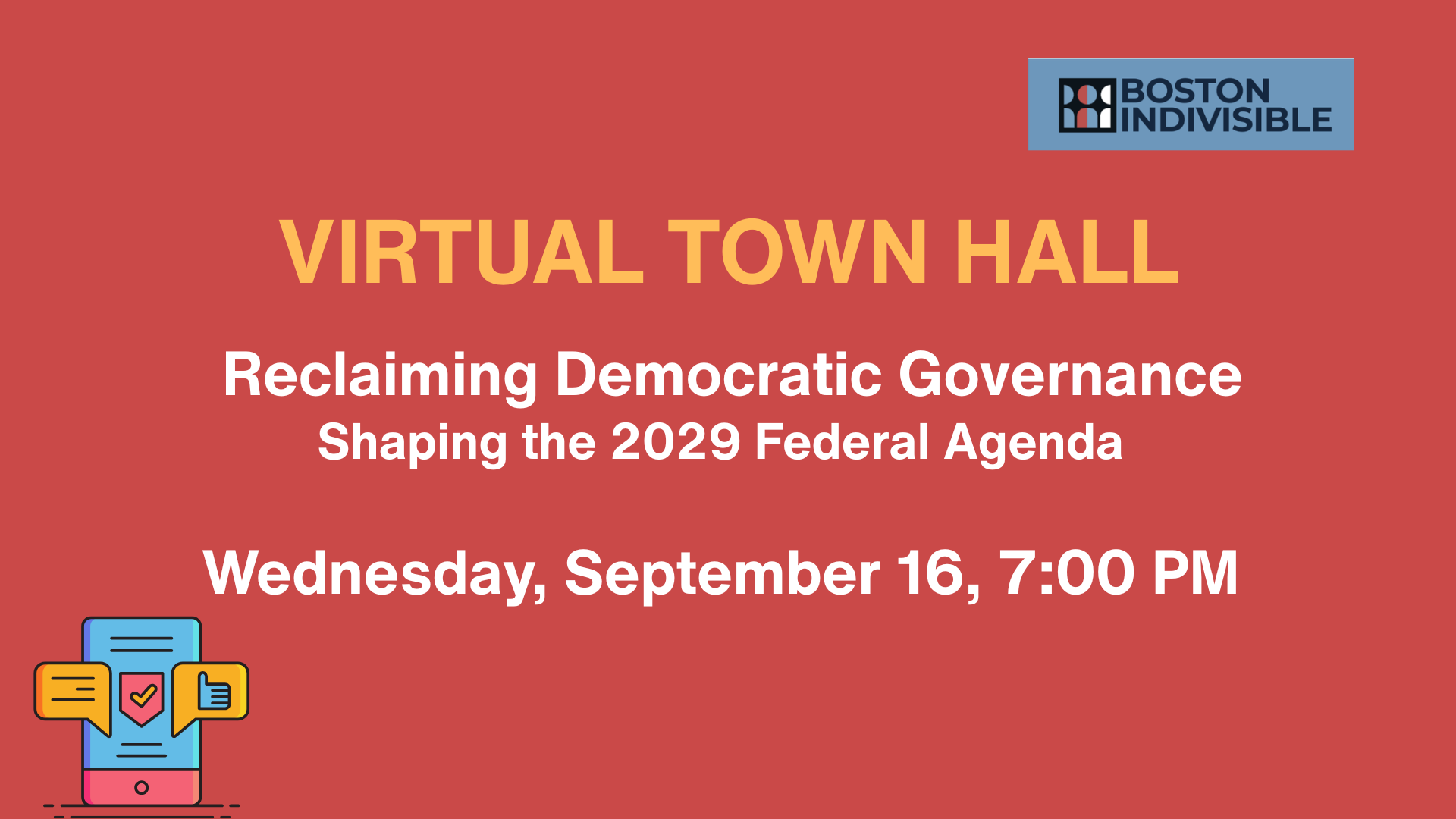 Contact info@bindivisible.org to attend or learn how to contribute your ideas.
