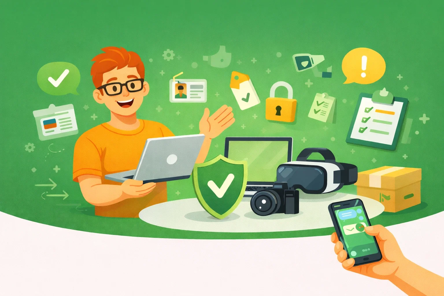 Handleiding: zo verkoop je veilig en zonder zorgen je laptop, camera of VR-bril