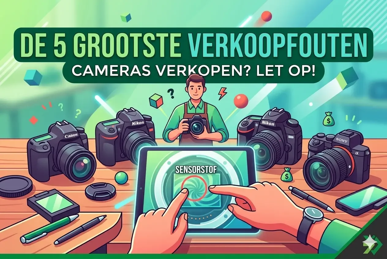 De meest gemaakte fouten bij het verkopen van een camera