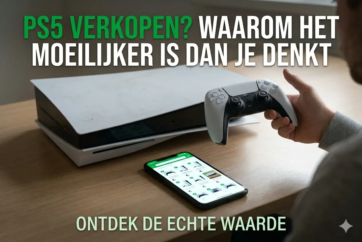 PS5 verkopen in België: wat je PlayStation waard is in 2026 (en waarom het langer duurt dan verwacht)