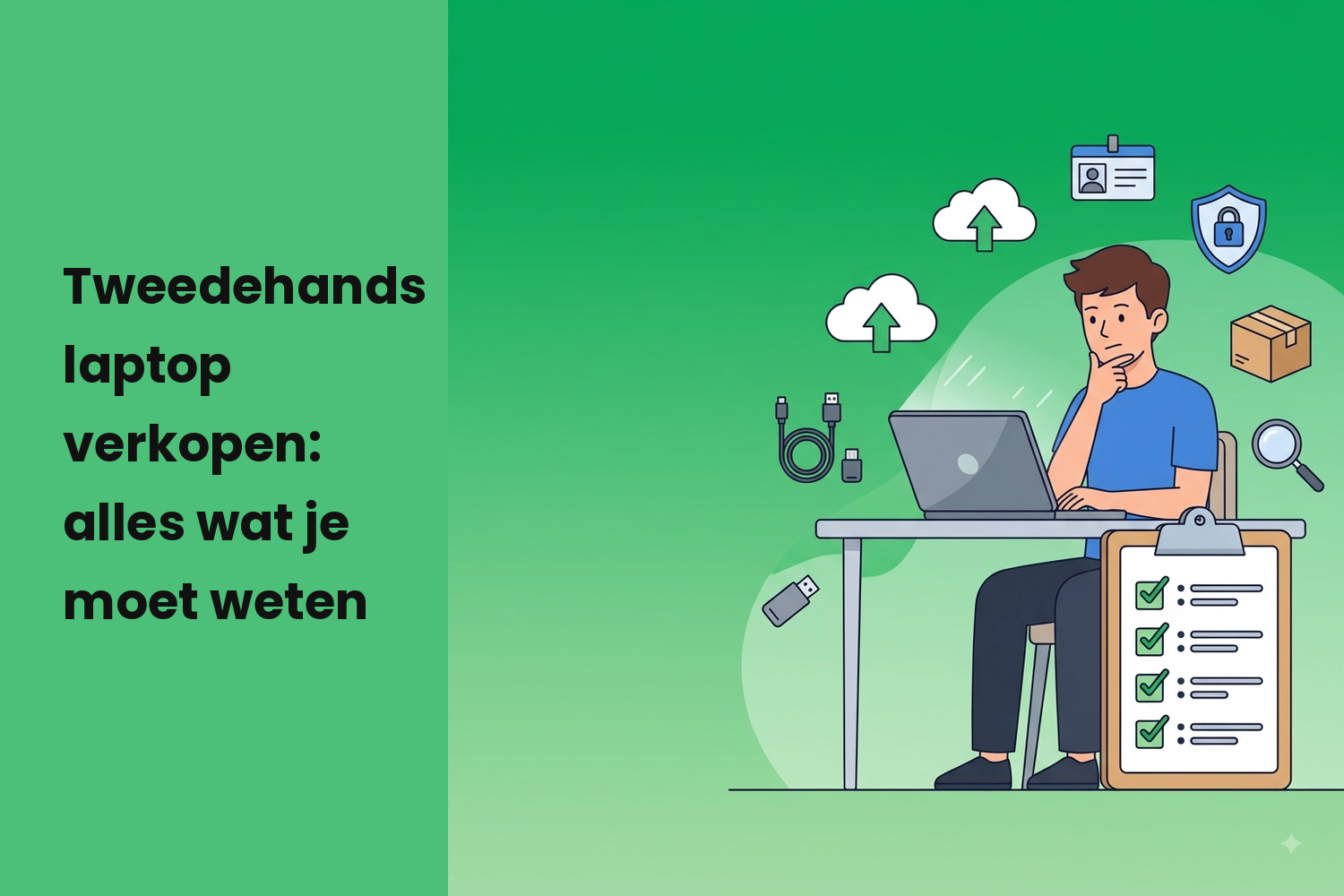Tweedehands laptop verkopen: alles wat je moet weten (ook als je niet weet waar te beginnen)