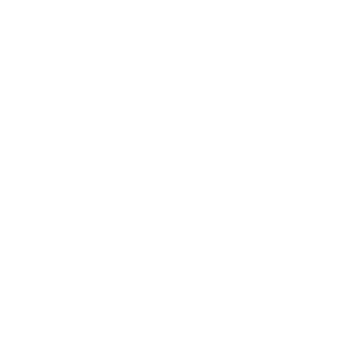 Icon of two people with their arms connected, symbolizing connection or support, on a black background.