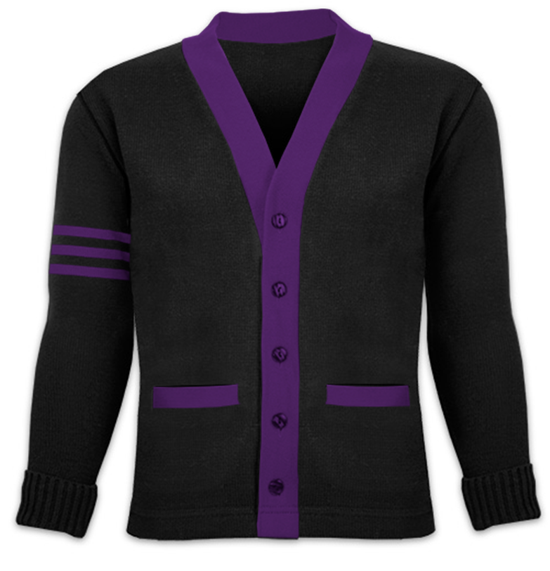 MESA RIDGE CARDIGAN LETTER SWEATER
