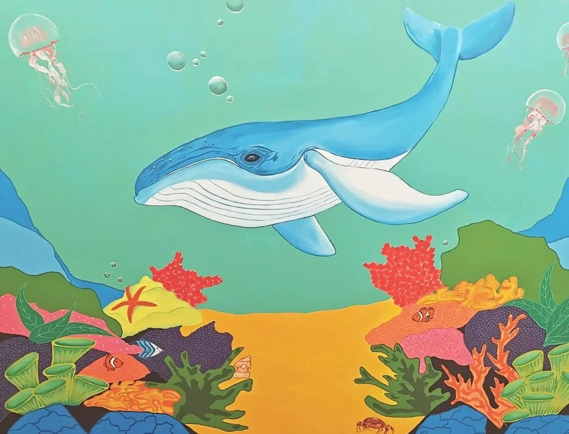 Orlagh Creates School Mural