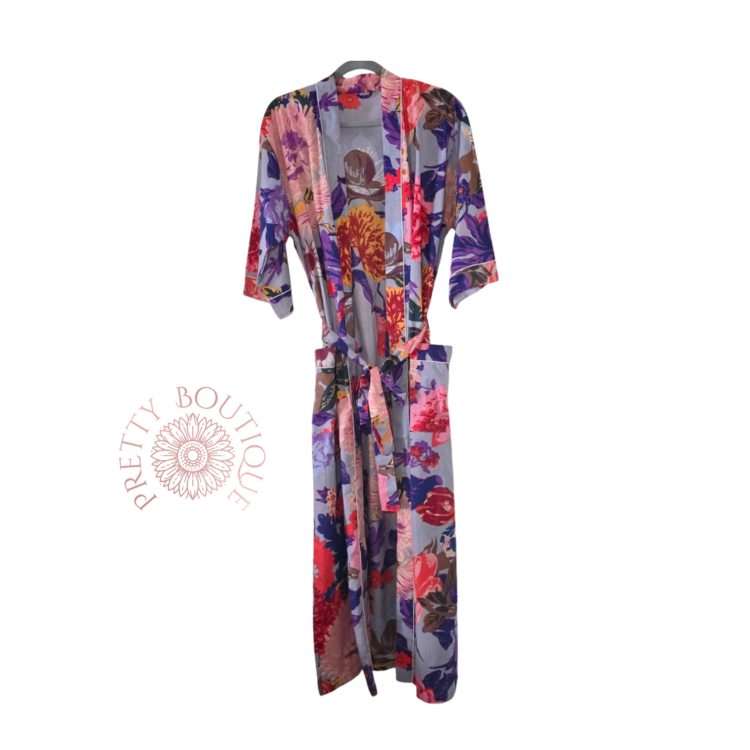 Midnight Bloom Kimono