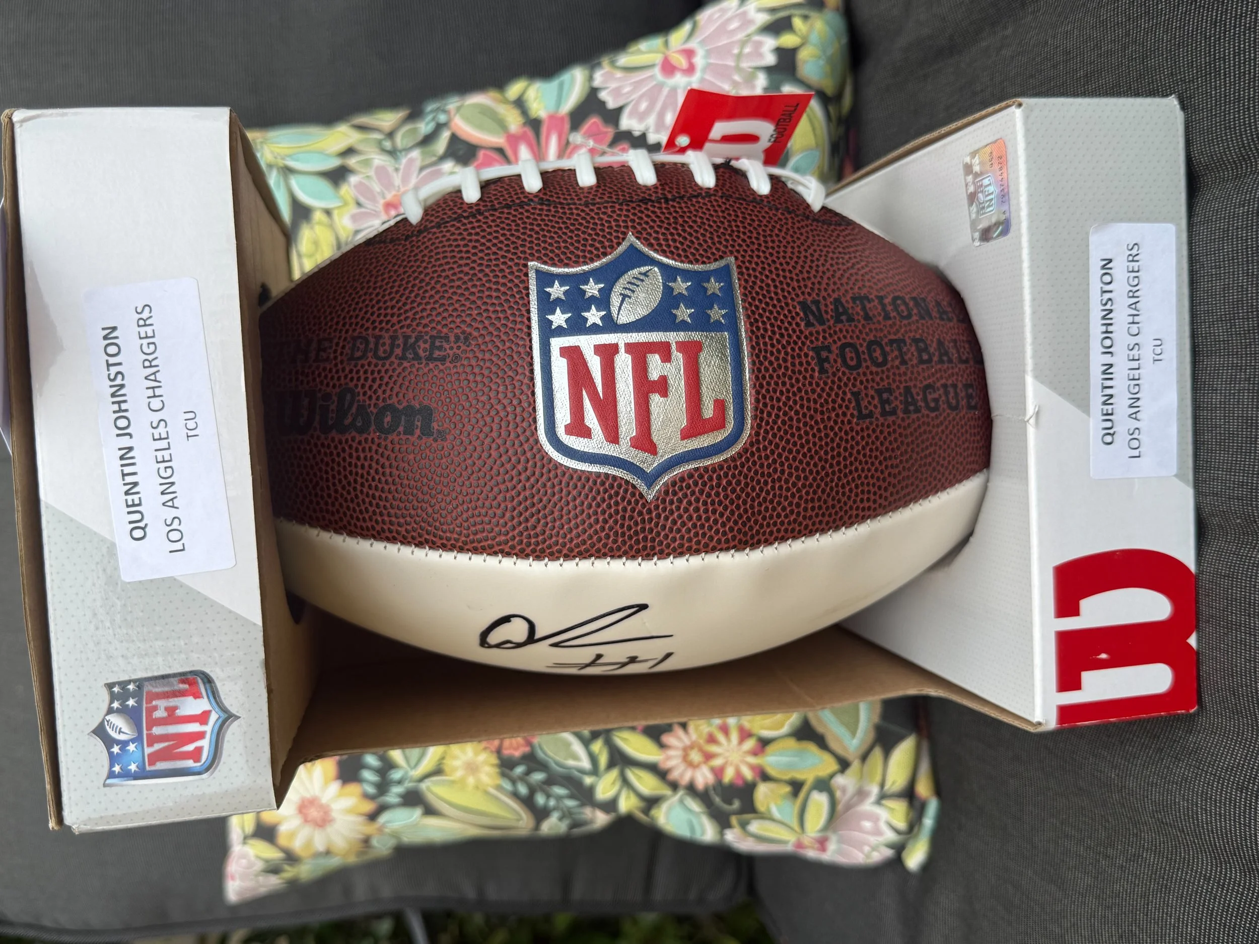 NFL Chargers Football