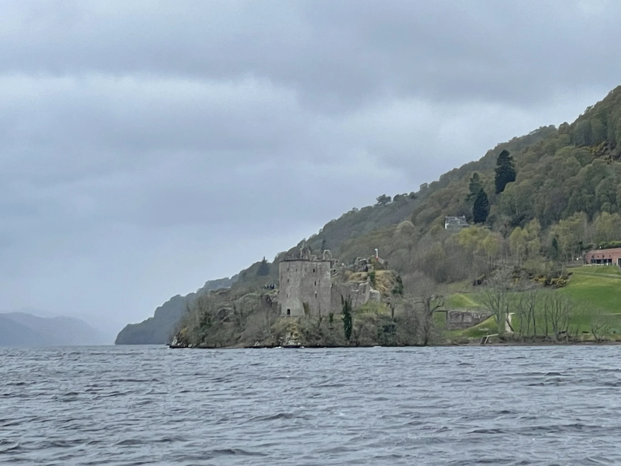 Urquhart Castle from Loch Ness