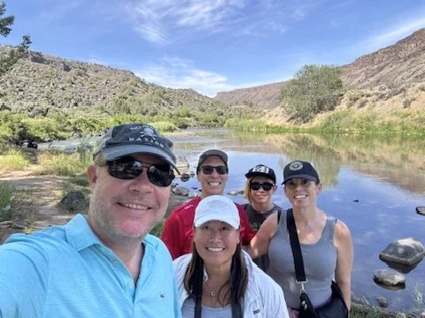 Resilient Travel Crew at Taos Junction Bridge, New Mexico