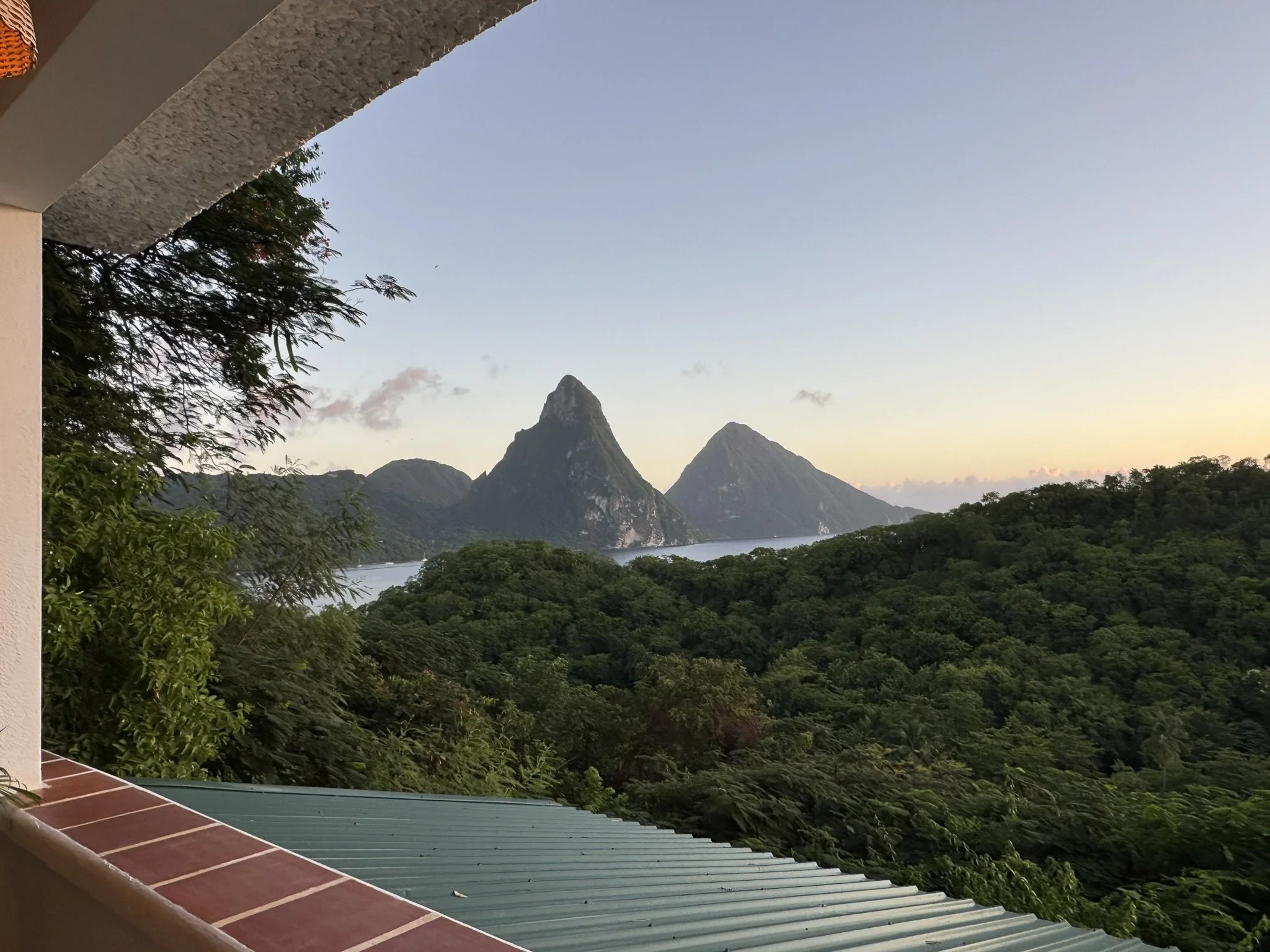 Room with a View of the Pitons, Anse Chastanet, St. Lucia