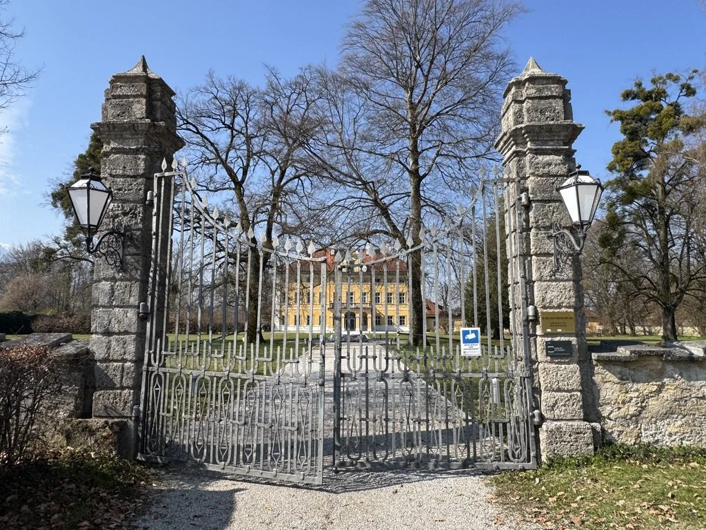 Schloss Frohnburg Gate, Salzburg, Austria