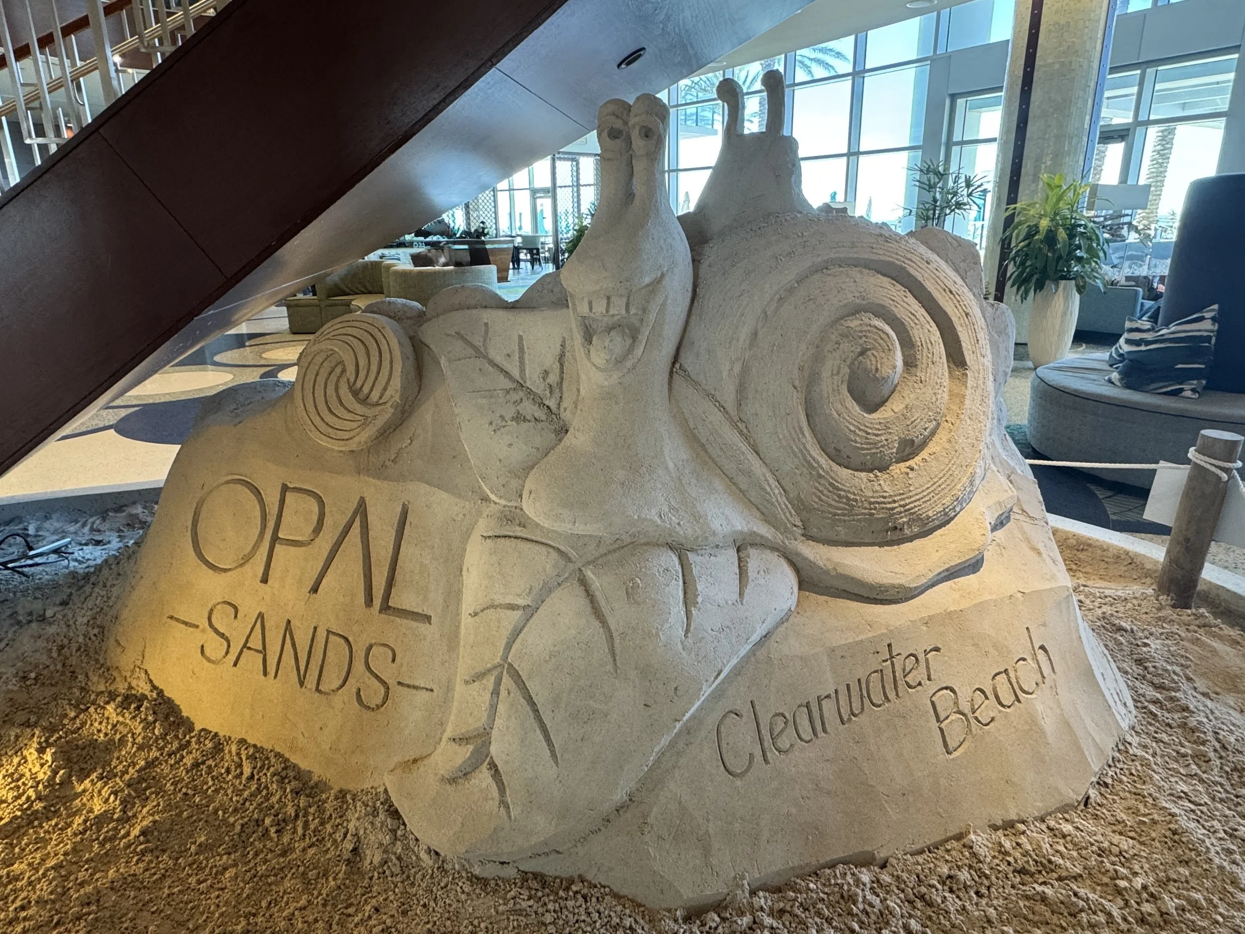 Sand Sculpture, Opal Sands, Clearwater Beach, FL