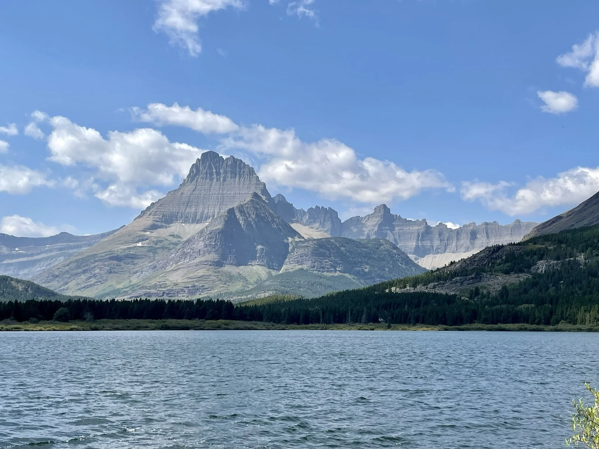 Mt. Wilbur, Swiftcurrent Lake, Glacier National Park, Montana