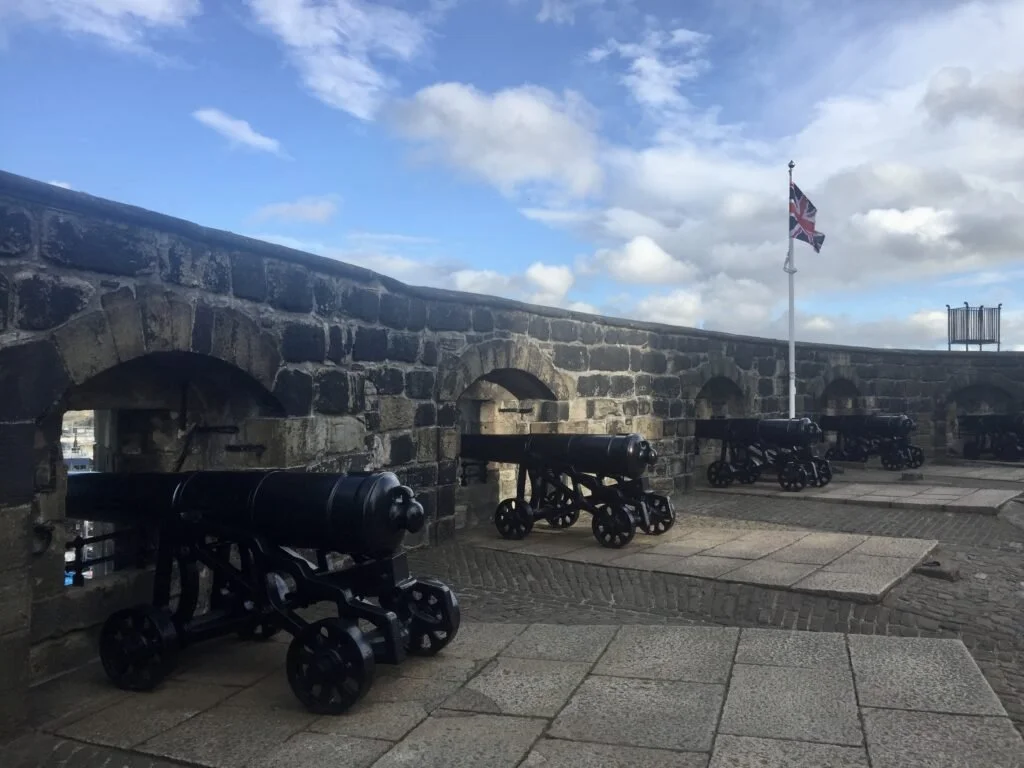 Canon, Edinburgh Castle, Edinburgh, Scotland, United Kingdom