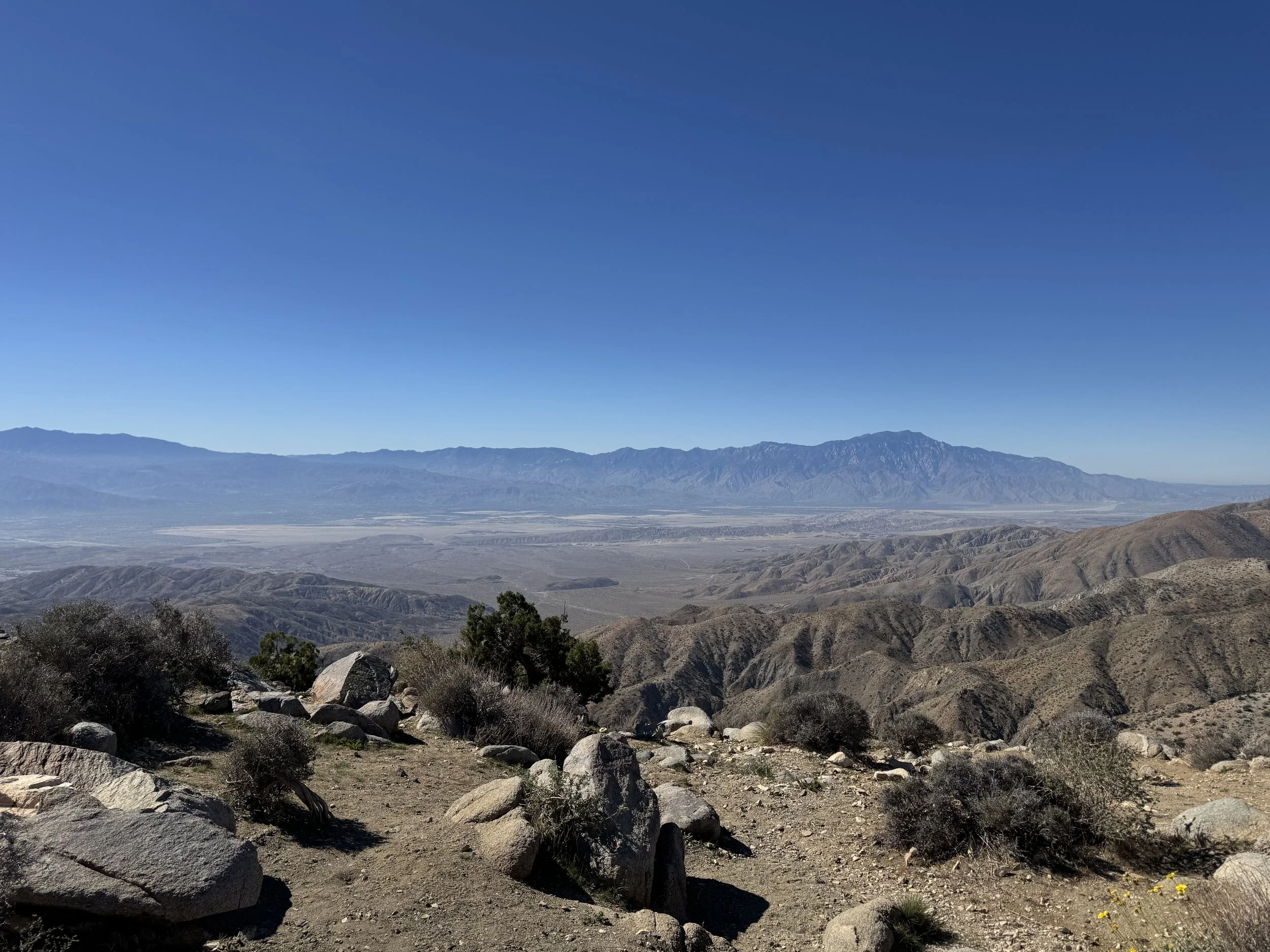 The Valley Overlook, Keys View, Joshua Tree National Park