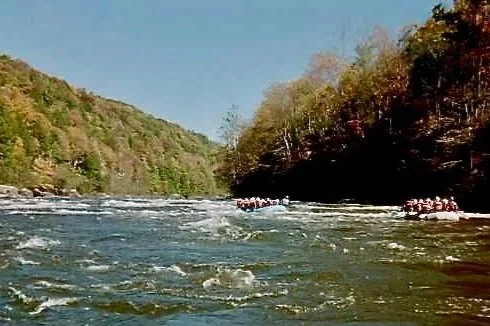 Rafting the New River Gorge