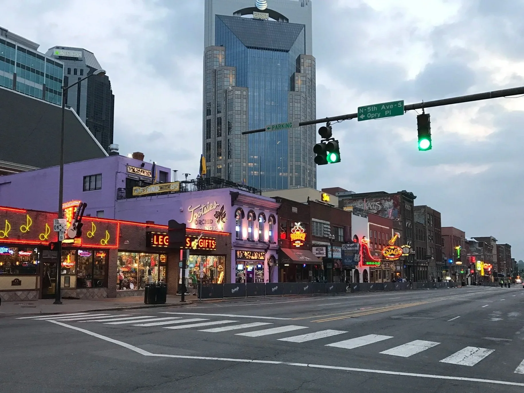 Broadway in Nashville