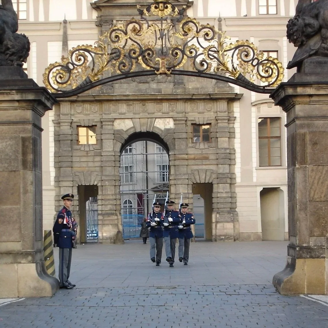 Matthias Gate at Prague Castle 