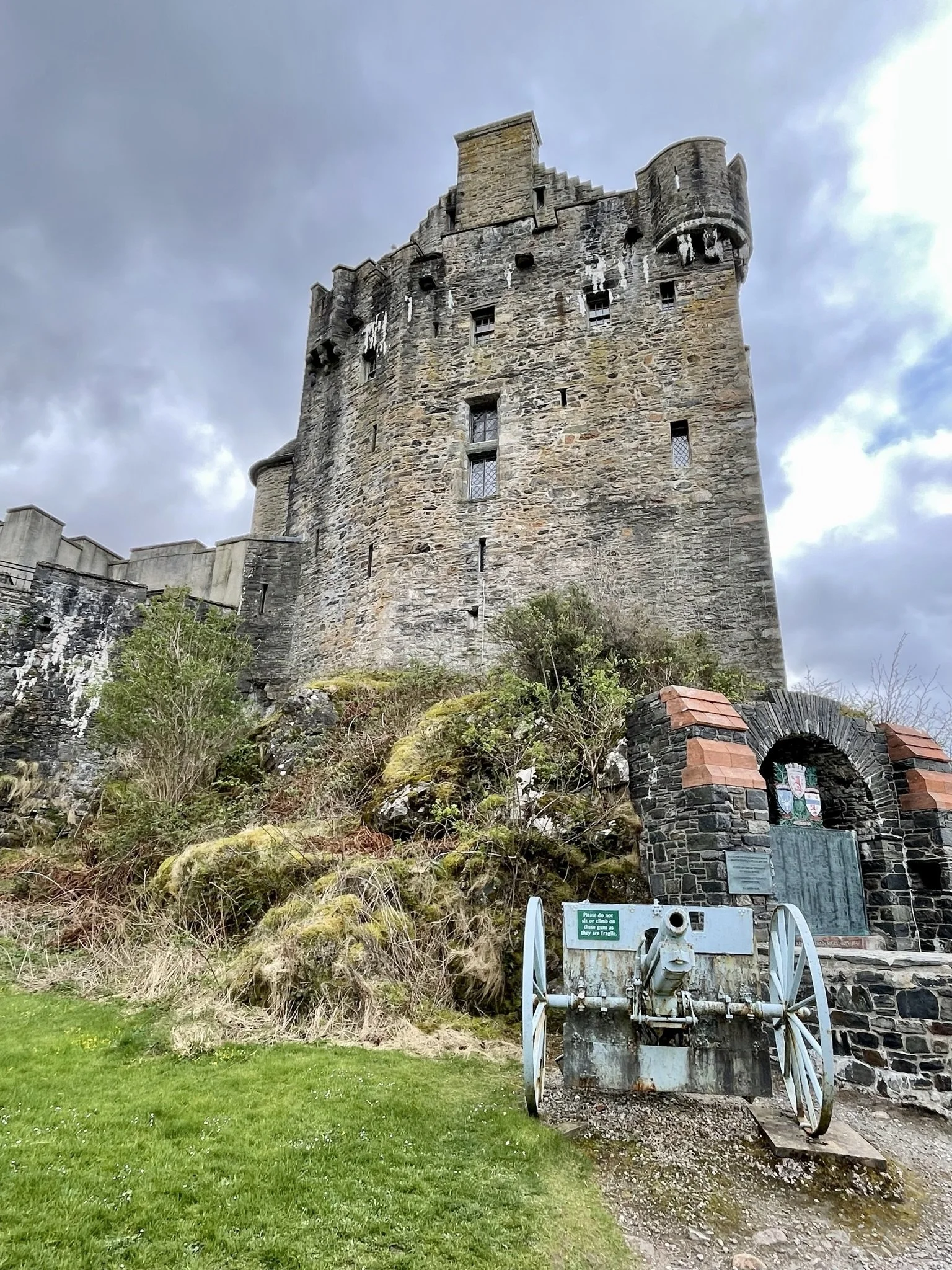 From Grounds of Eilean Donan Castle