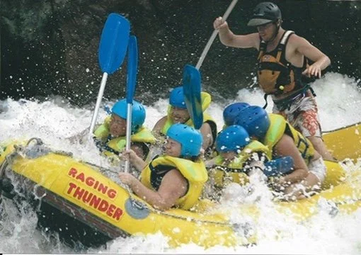 Rafting the Barron River, Australia