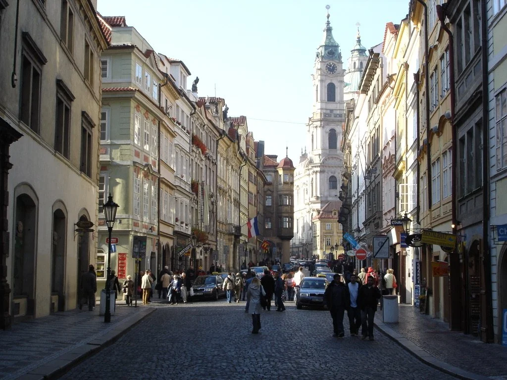 Street in Malá Strana