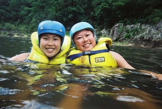 Rafting the Barron River, Australia