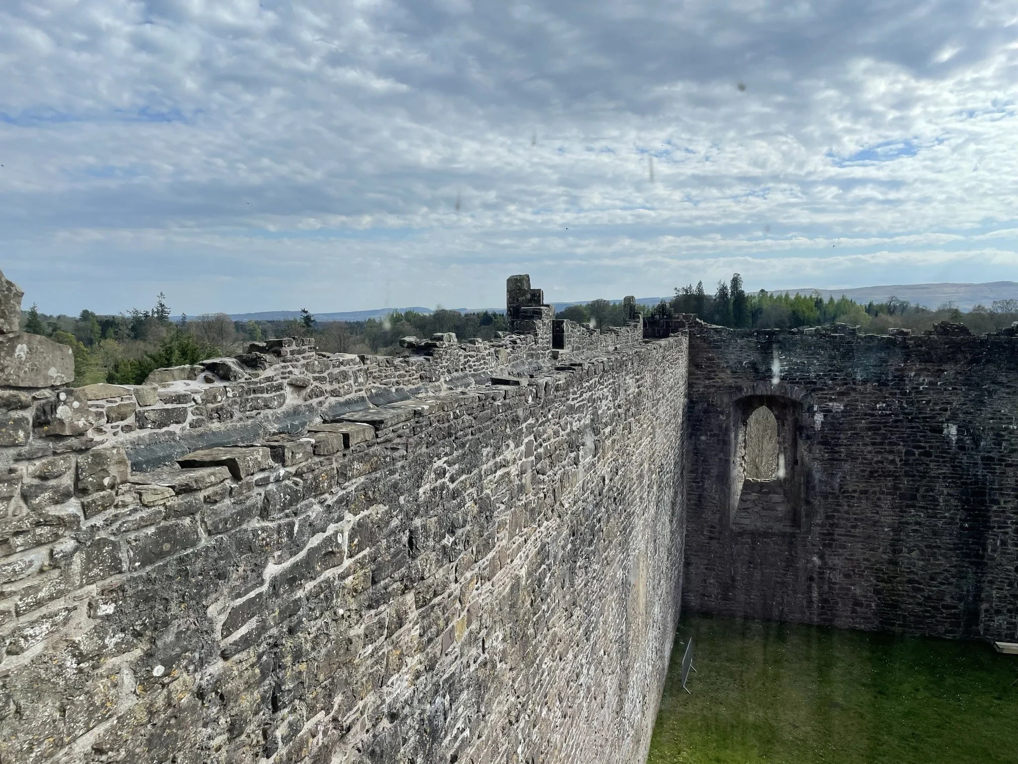 Wall in Doune Castle