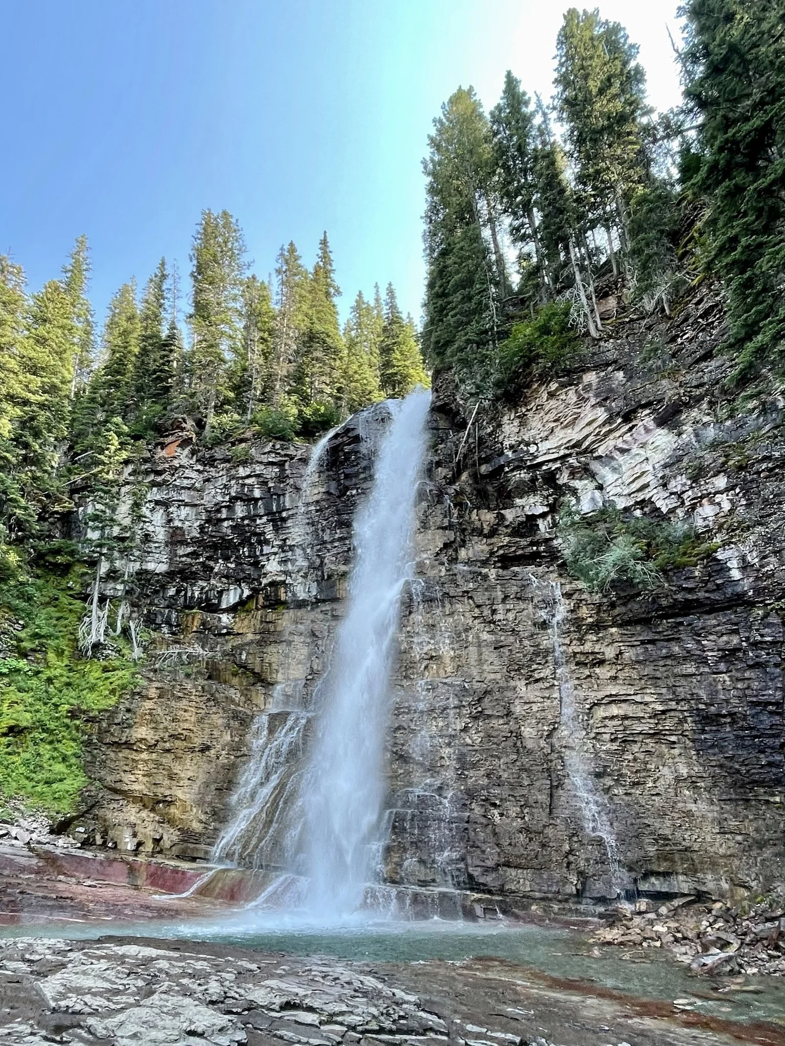 Virgina Falls, Glacier National Park, Montana