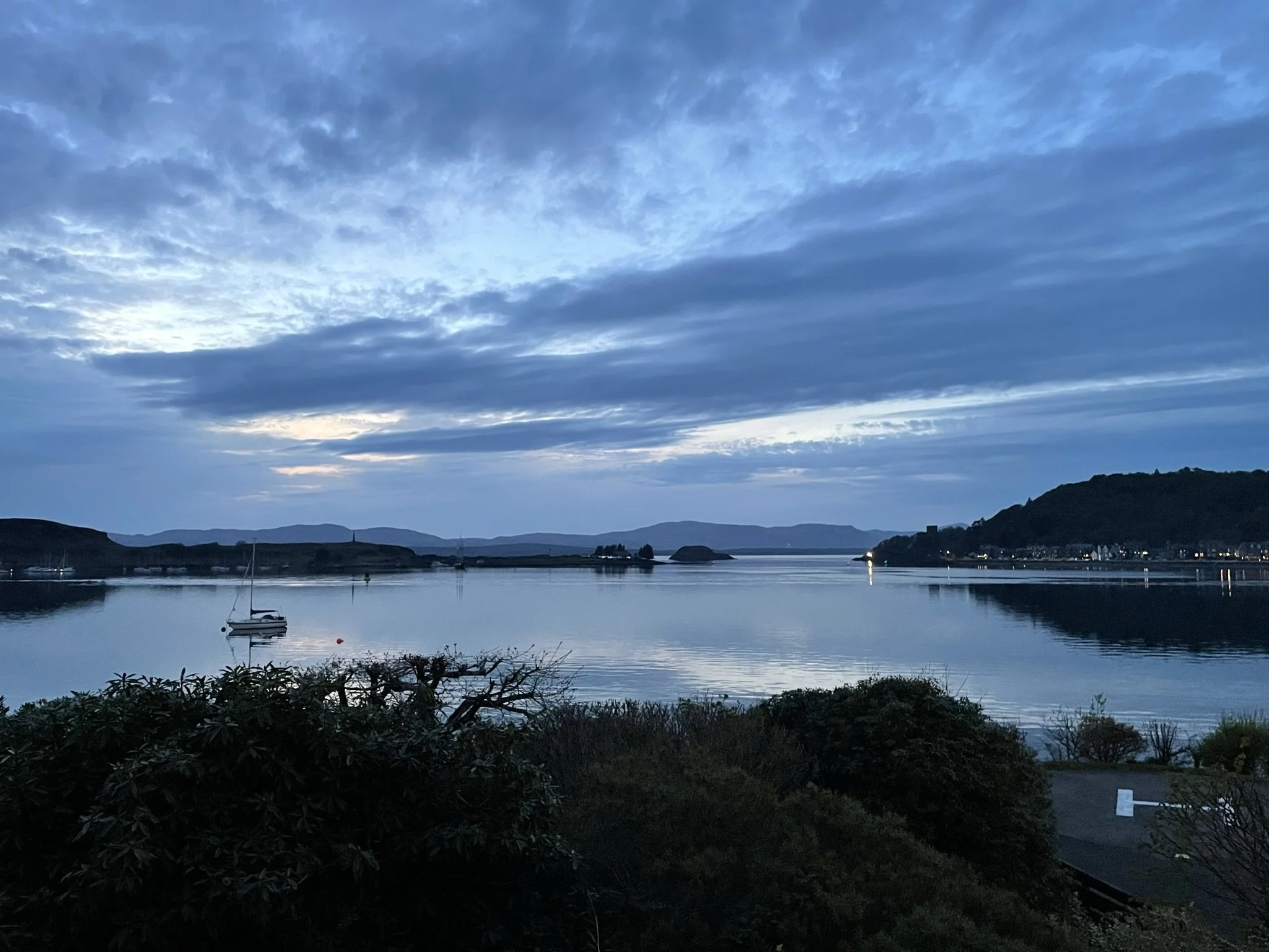 View of Oban from The Manor House