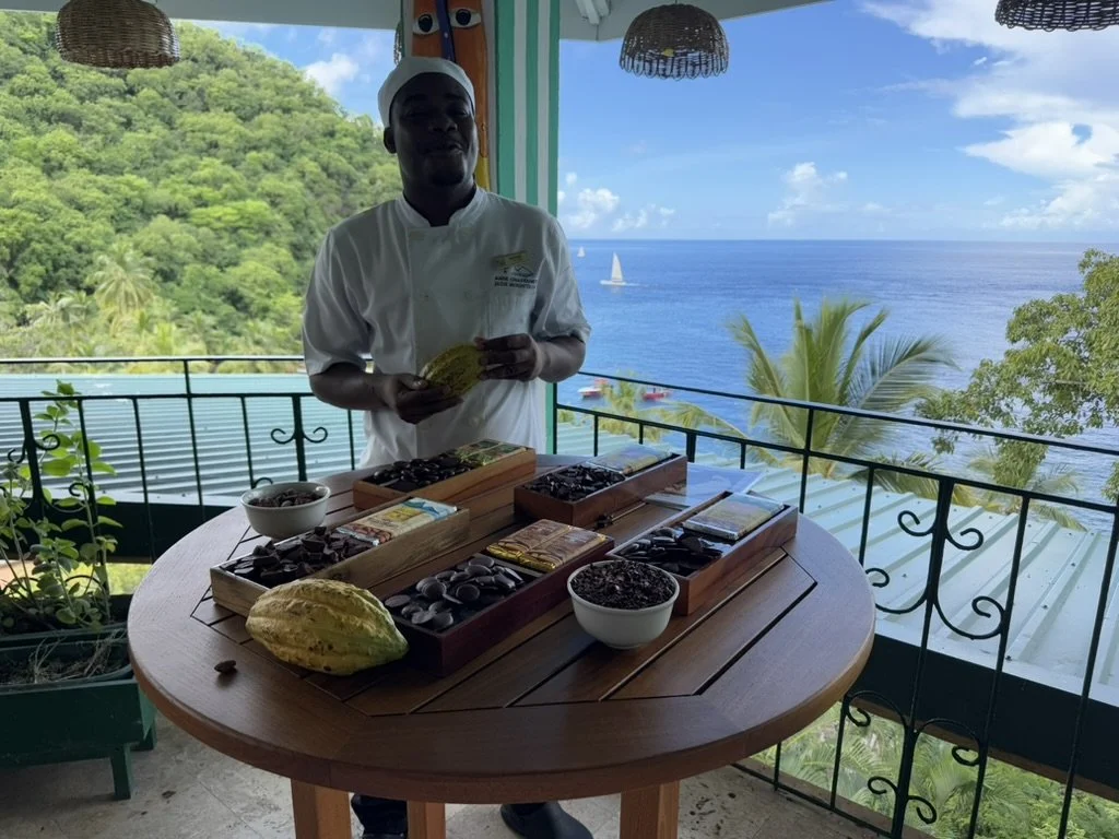 Chocolate Sensory Tasting, Anse Chastanet, St, Lucia