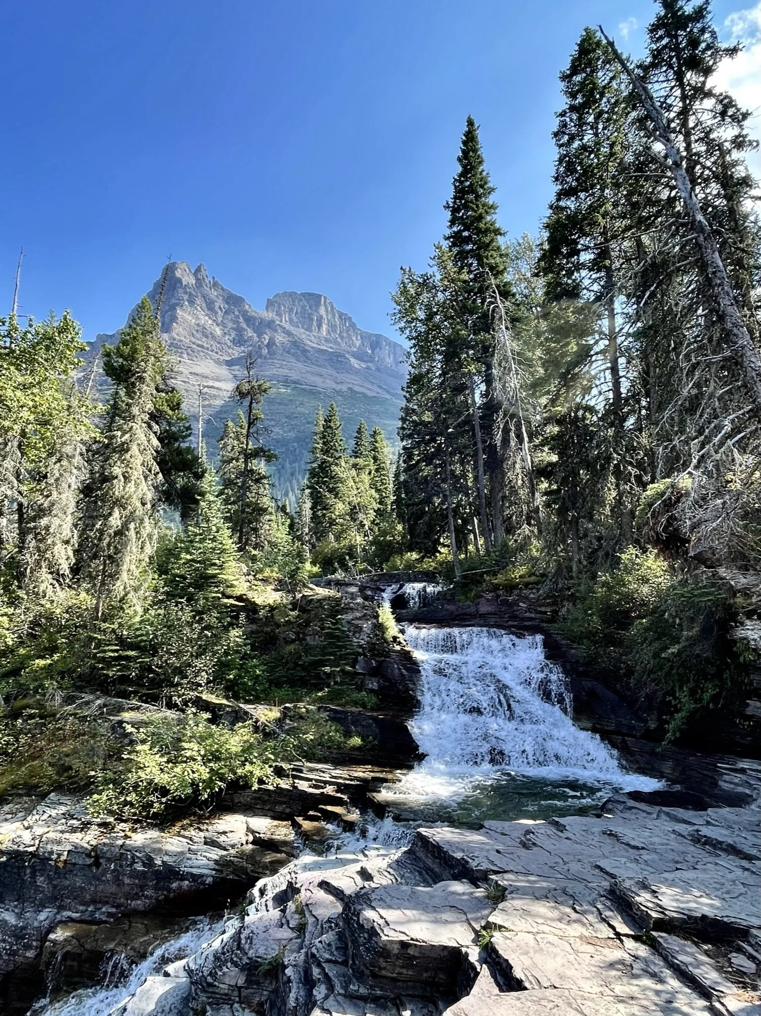 Virginia Falls Trail, Glacier National Park, Montana