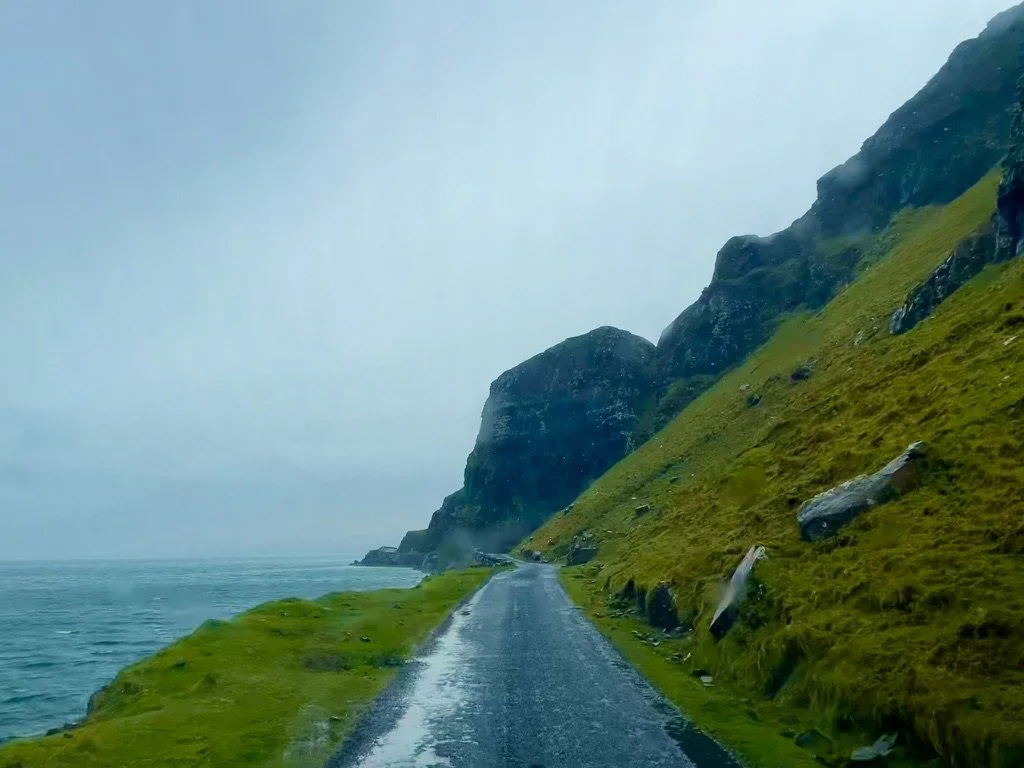 Single Land Road on Isle of Mull