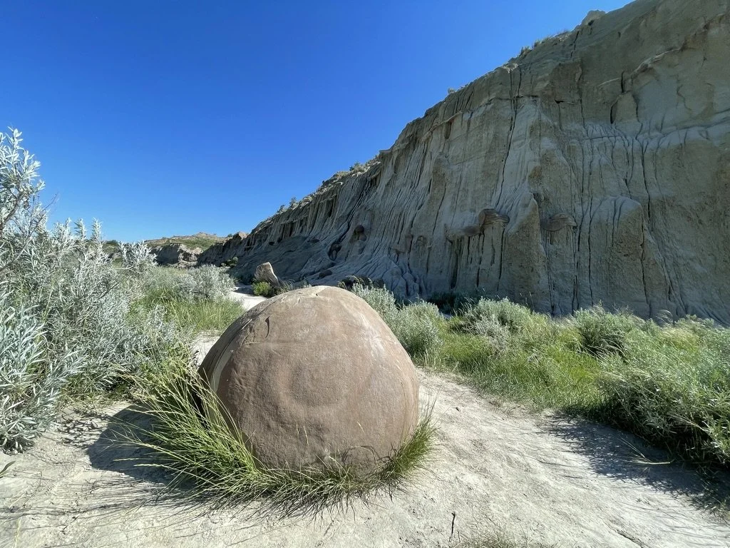 Cannonball Concretions, North Unit, Theodore Roosevelt National Park, North Dakota