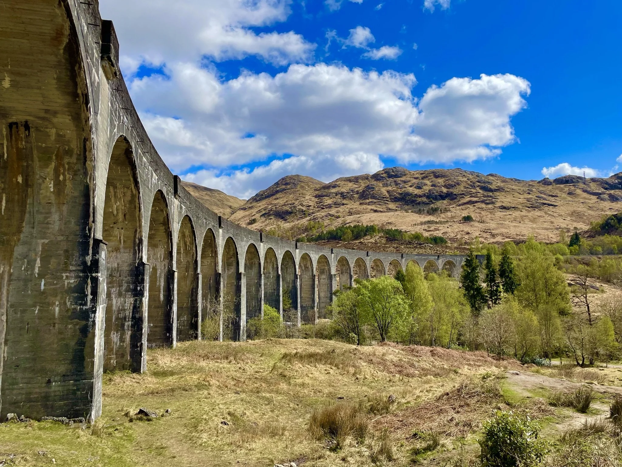 Glenfinnan Viaduct (from the Bottom)