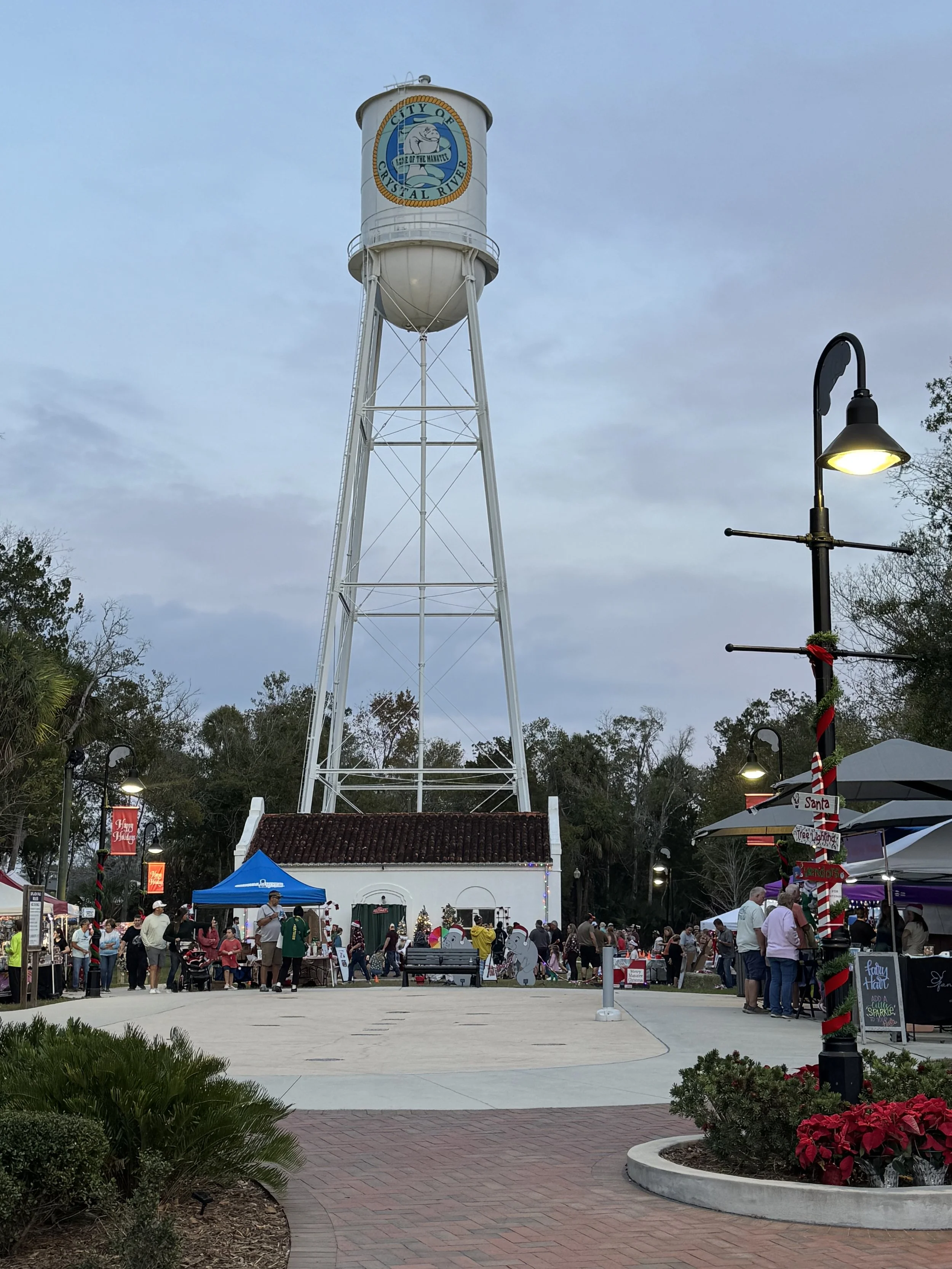 Water Tower, Crystal River, Florida